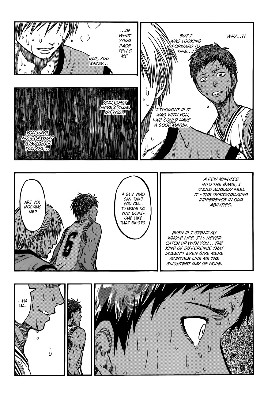 Kuroko no Basket Chapter 216 page 8 - Chapter 216: ...Sorry