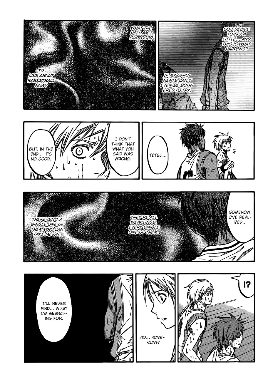 Kuroko no Basket Chapter 216 page 9 - Chapter 216: ...Sorry