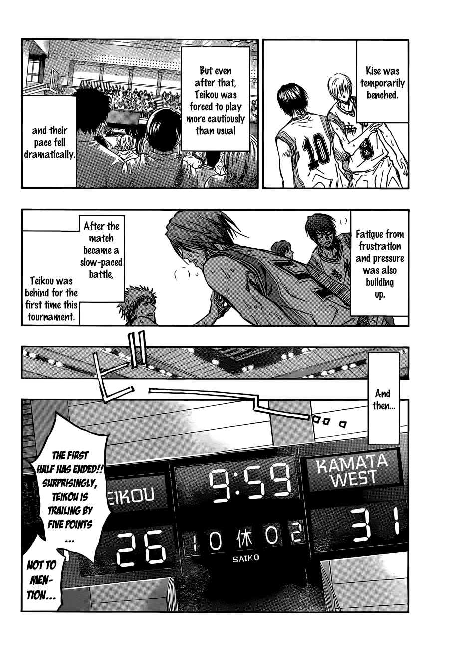 Kuroko no Basket Chapter 217 page 10 - Chapter 217: Let's Go