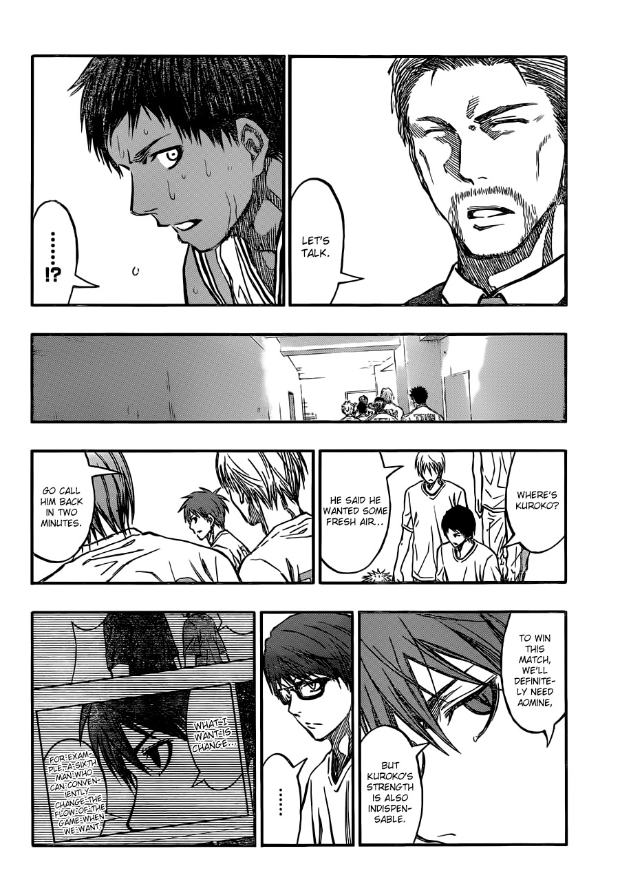Kuroko no Basket Chapter 217 page 12 - Chapter 217: Let's Go