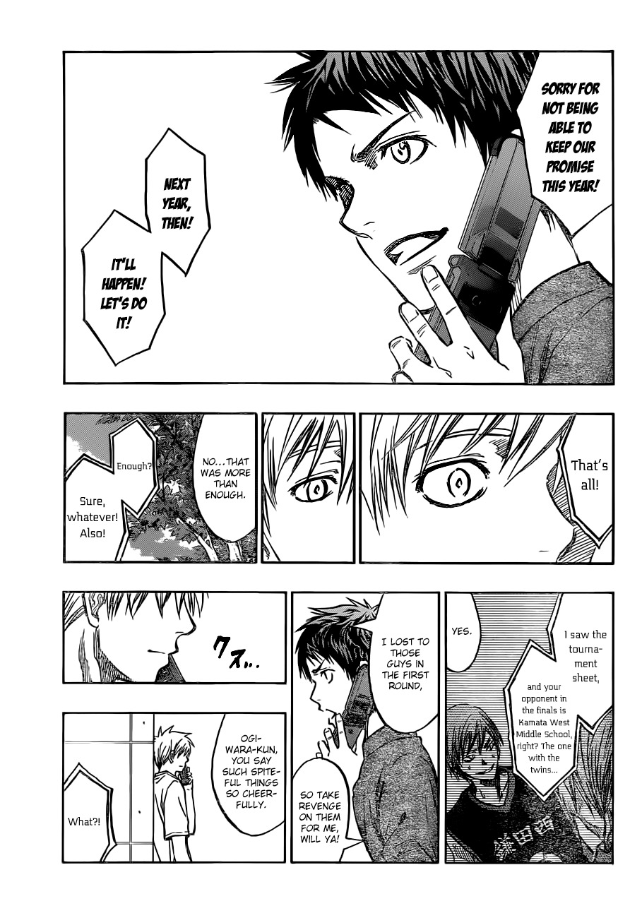 Kuroko no Basket Chapter 217 page 17 - Chapter 217: Let's Go