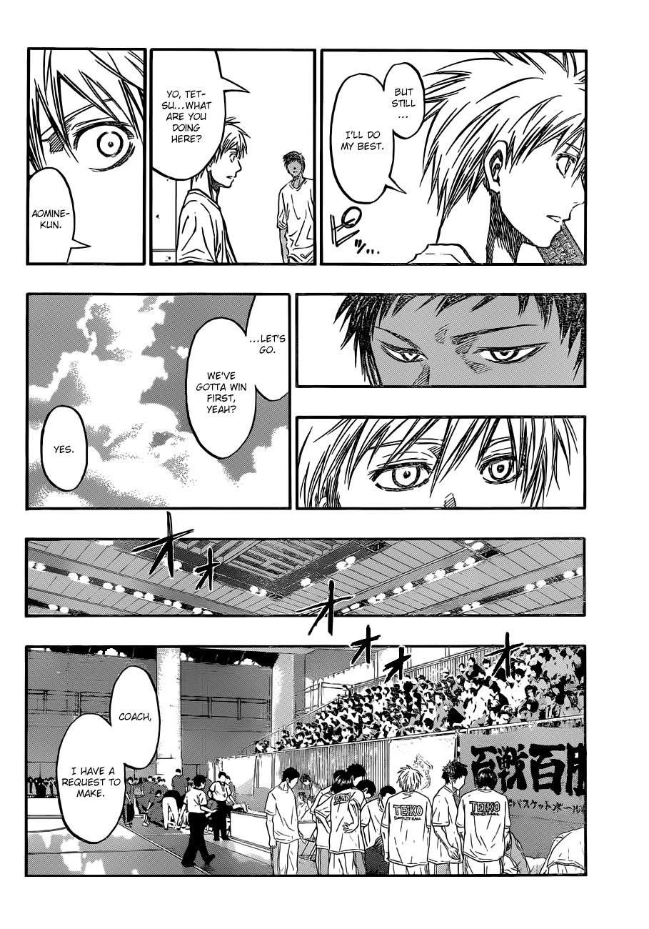 Kuroko no Basket Chapter 217 page 18 - Chapter 217: Let's Go