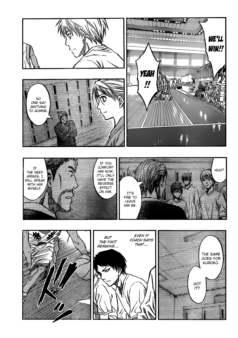 Kuroko no Basket Chapter 217 page 3 - Chapter 217: Let's Go