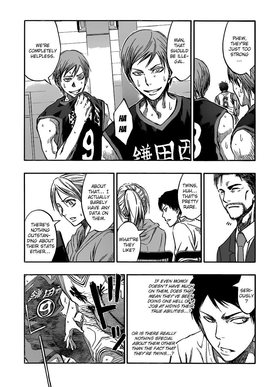 Kuroko no Basket Chapter 217 page 5 - Chapter 217: Let's Go