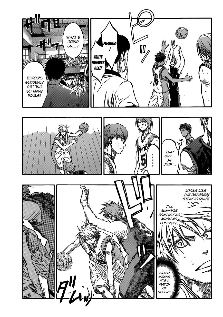 Kuroko no Basket Chapter 217 page 7 - Chapter 217: Let's Go