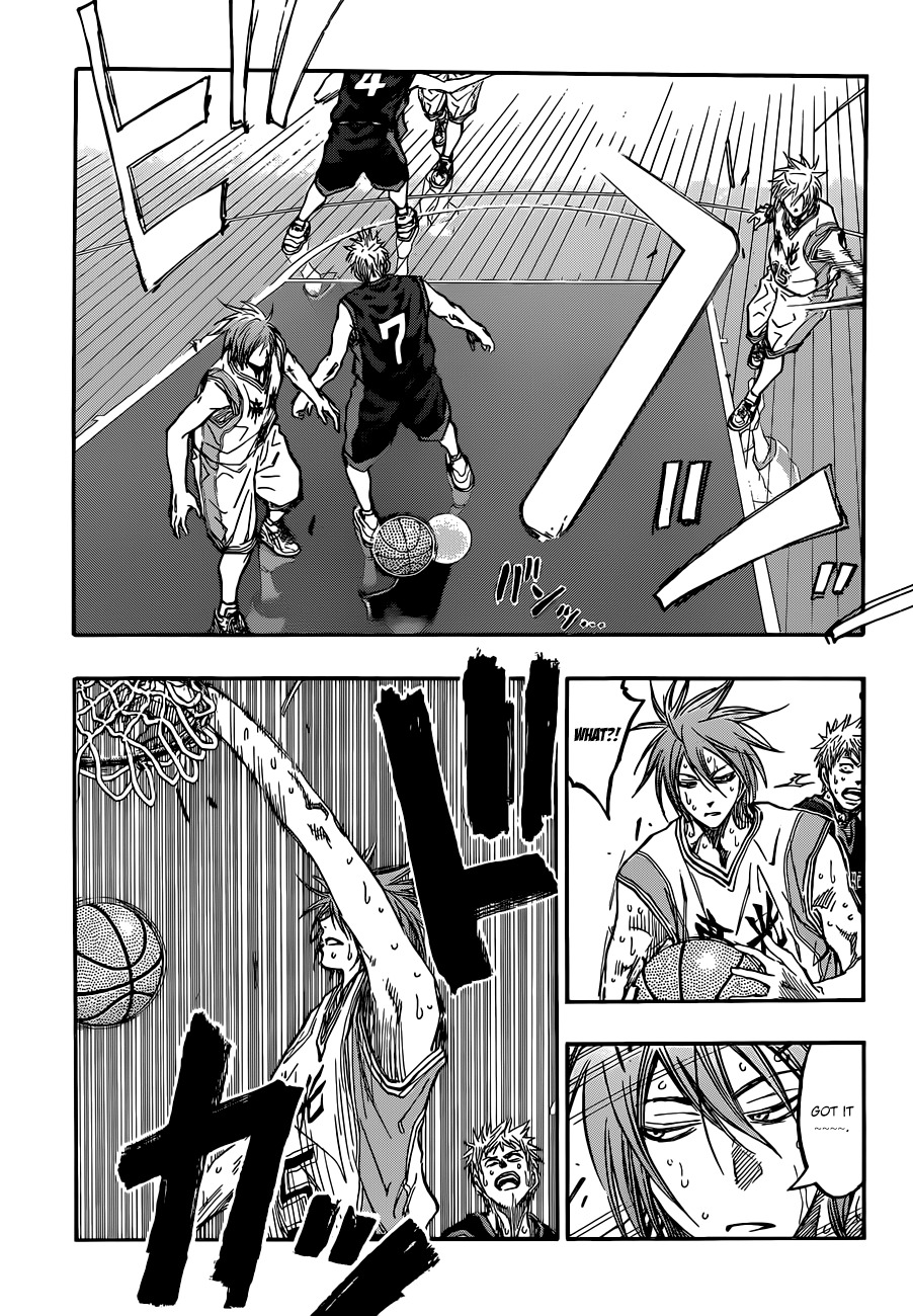 Kuroko no Basket Chapter 218 page 10 - Chapter 218: Even If It's Just For Now