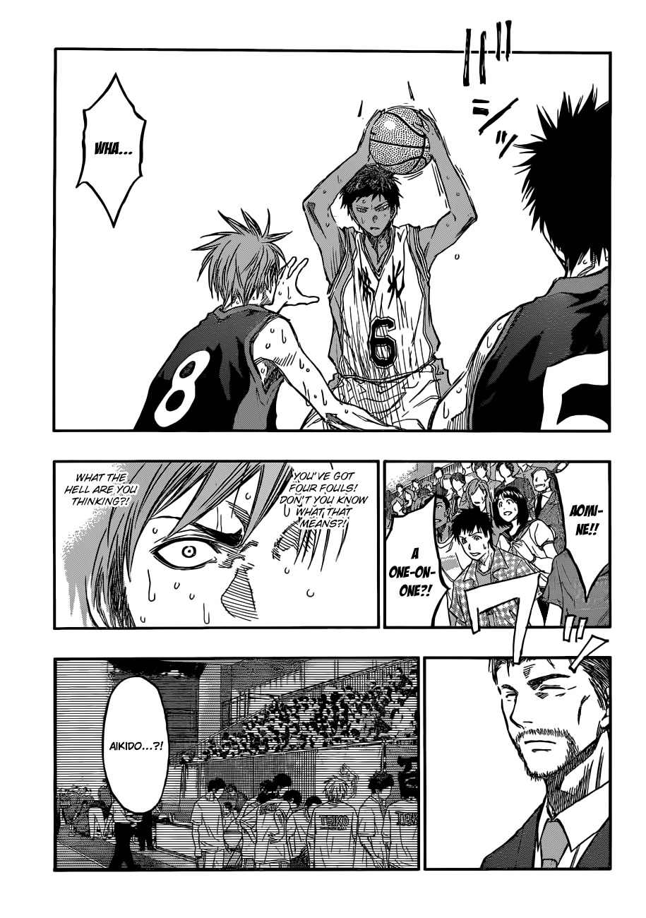 Kuroko no Basket Chapter 218 page 14 - Chapter 218: Even If It's Just For Now