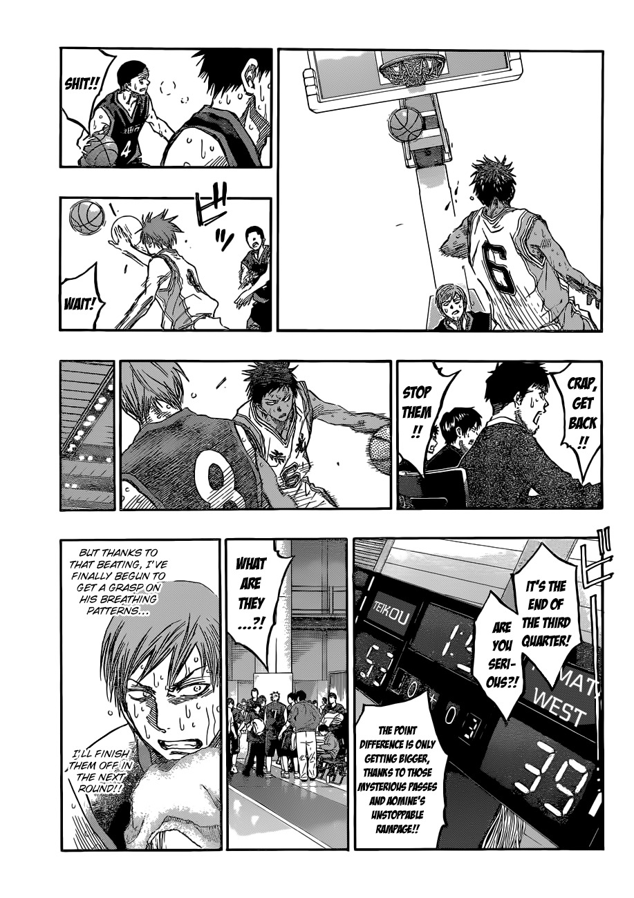 Kuroko no Basket Chapter 218 page 18 - Chapter 218: Even If It's Just For Now