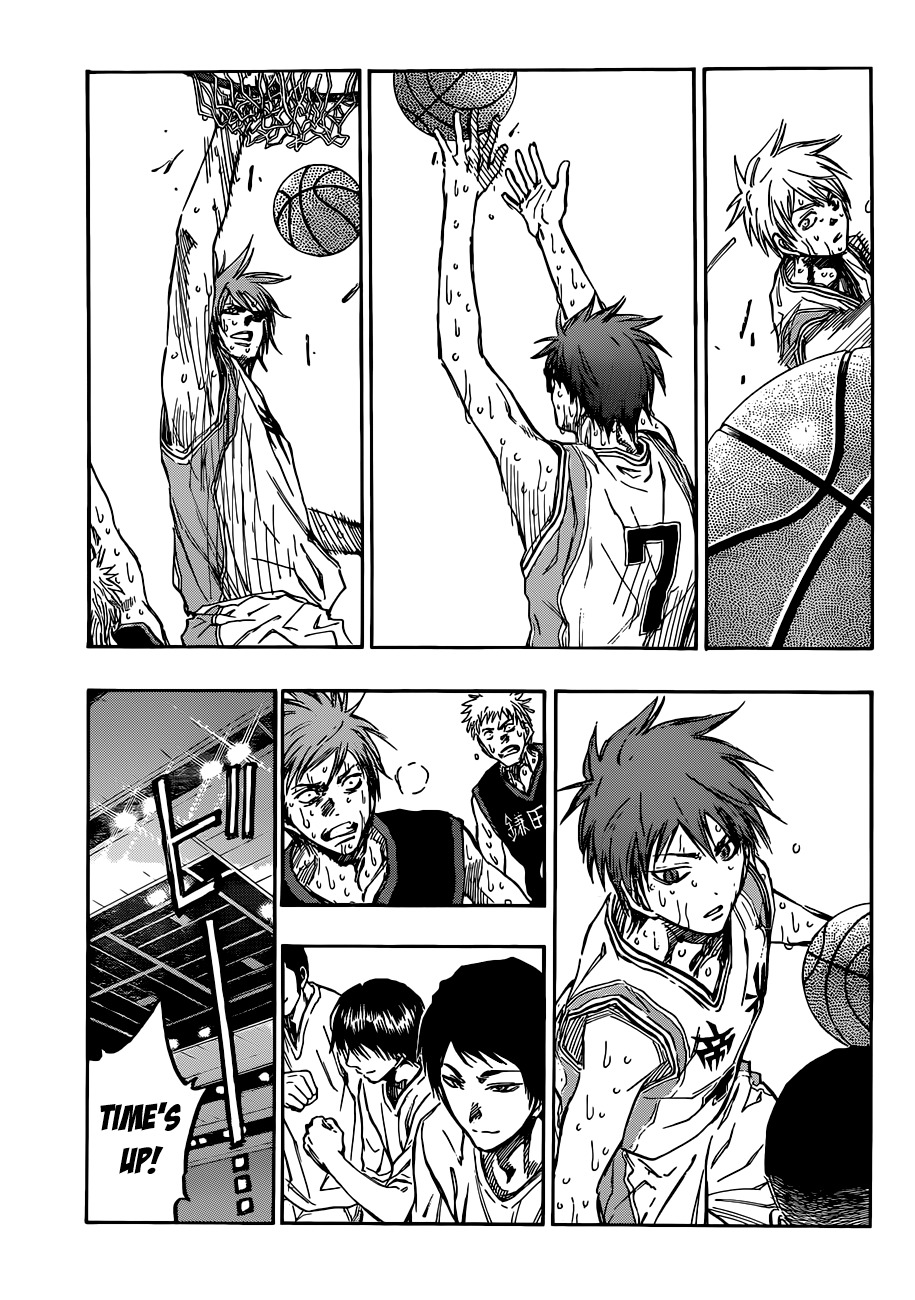 Kuroko no Basket Chapter 218 page 20 - Chapter 218: Even If It's Just For Now