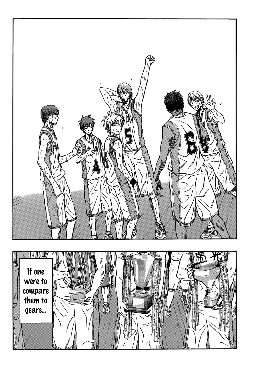 Kuroko no Basket Chapter 218 page 23 - Chapter 218: Even If It's Just For Now