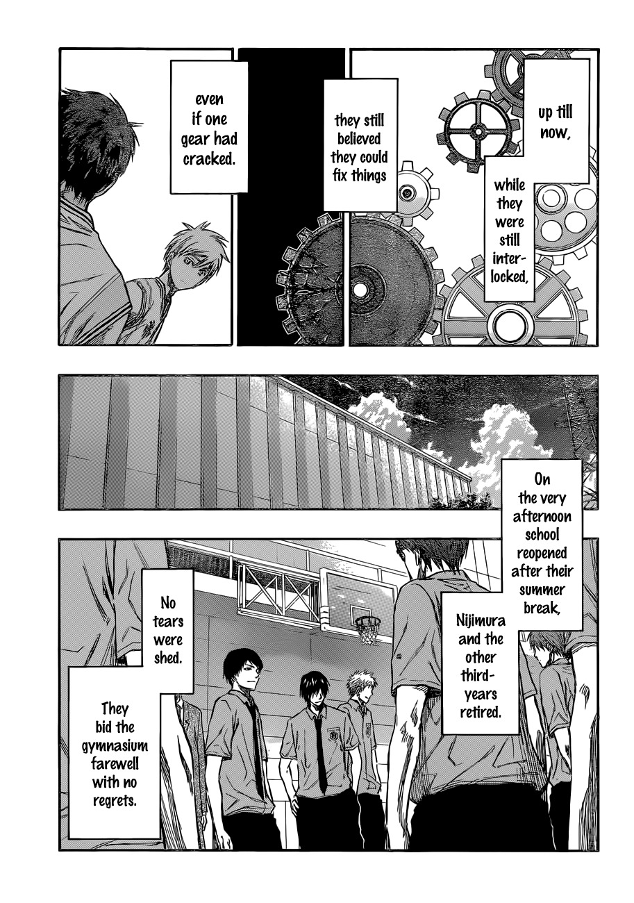 Kuroko no Basket Chapter 218 page 24 - Chapter 218: Even If It's Just For Now