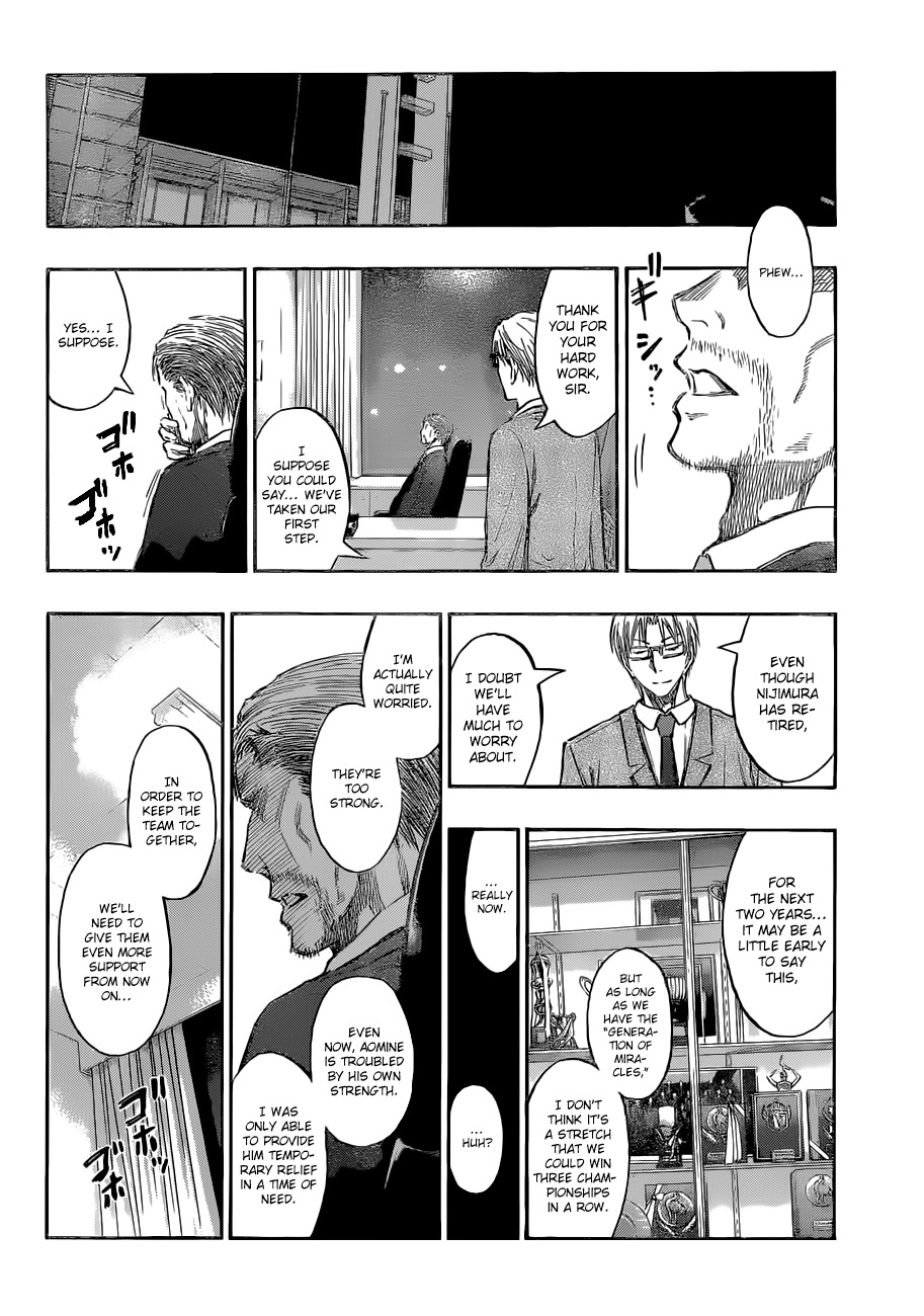Kuroko no Basket Chapter 218 page 25 - Chapter 218: Even If It's Just For Now