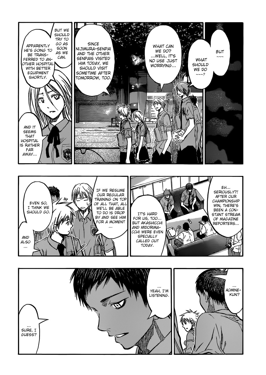 Kuroko no Basket Chapter 219 page 10 - Chapter 219: Thank You Very Much