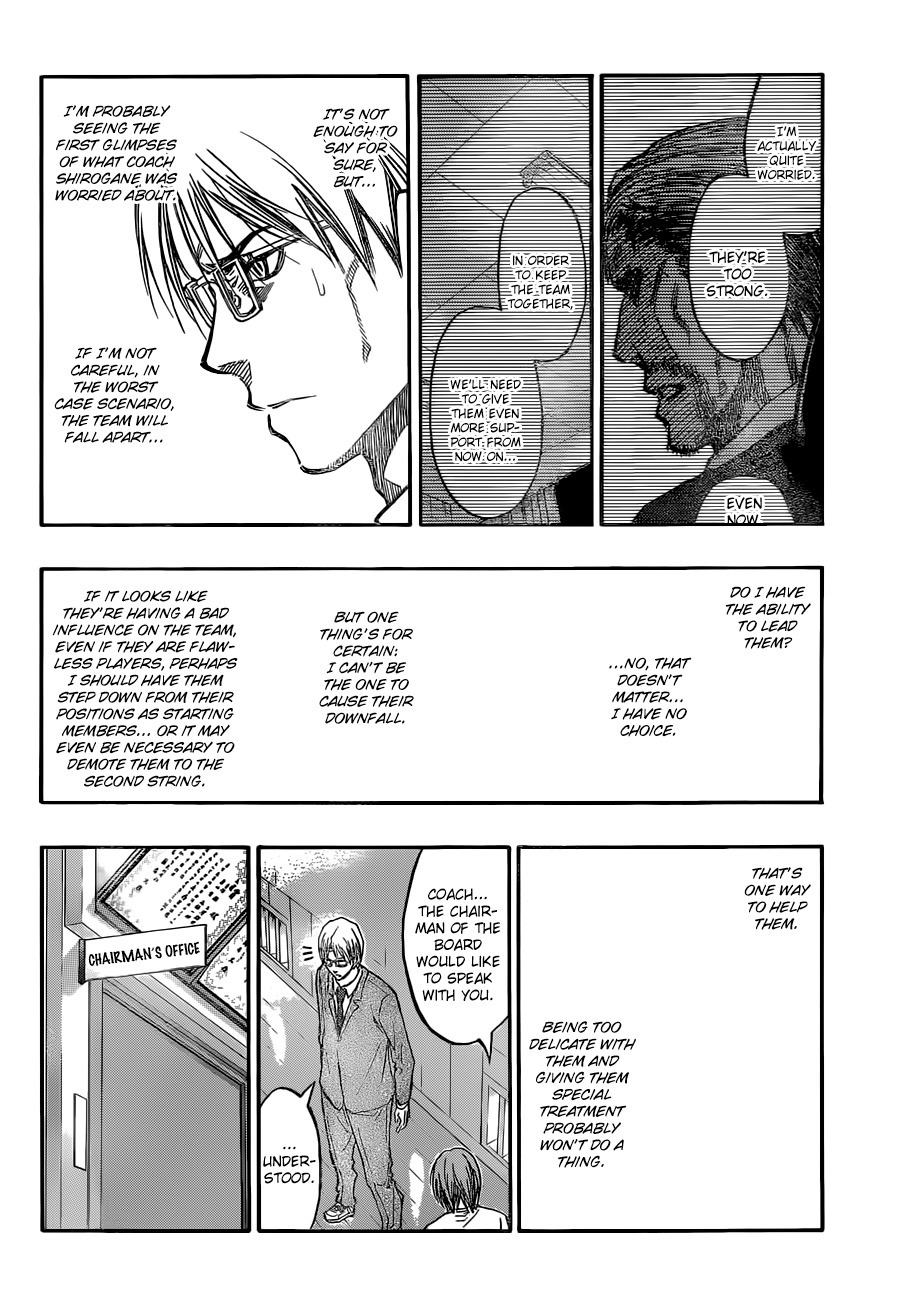 Kuroko no Basket Chapter 219 page 16 - Chapter 219: Thank You Very Much