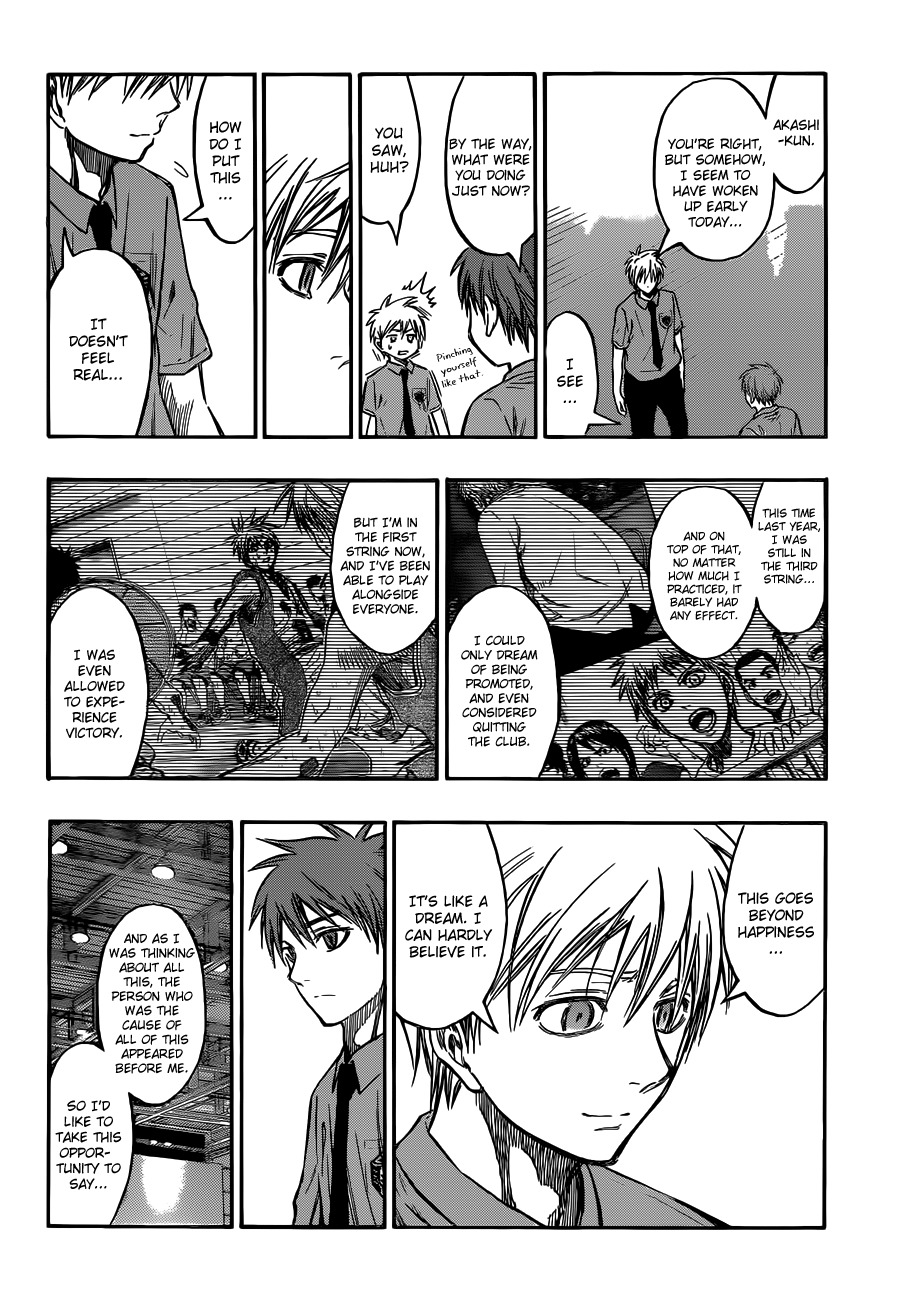 Kuroko no Basket Chapter 219 page 4 - Chapter 219: Thank You Very Much