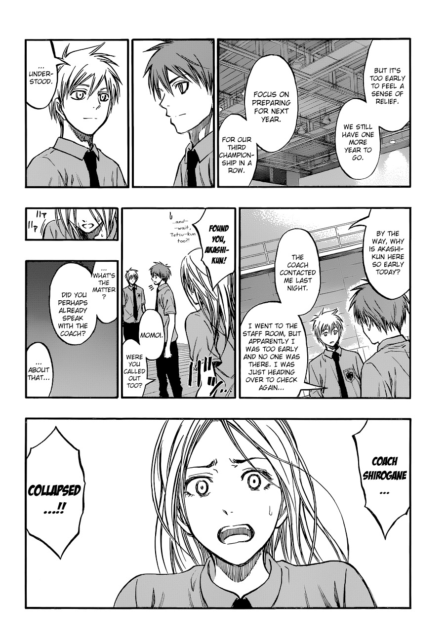 Kuroko no Basket Chapter 219 page 6 - Chapter 219: Thank You Very Much