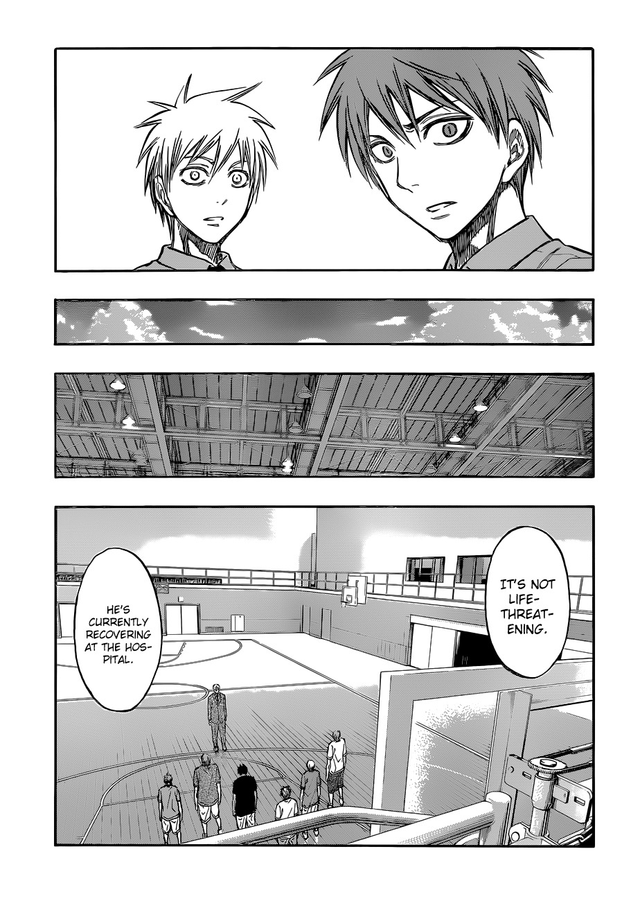 Kuroko no Basket Chapter 219 page 7 - Chapter 219: Thank You Very Much
