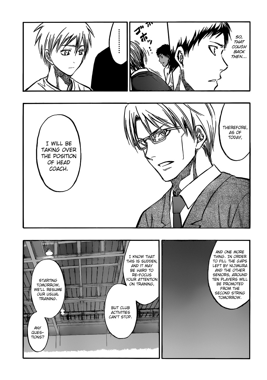 Kuroko no Basket Chapter 219 page 9 - Chapter 219: Thank You Very Much