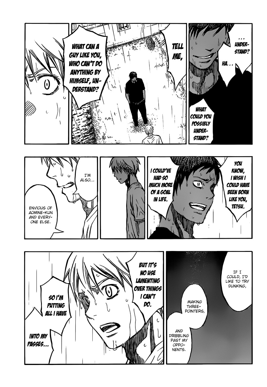 Kuroko no Basket Chapter 220 page 15 - Chapter 220: I've Forgotten