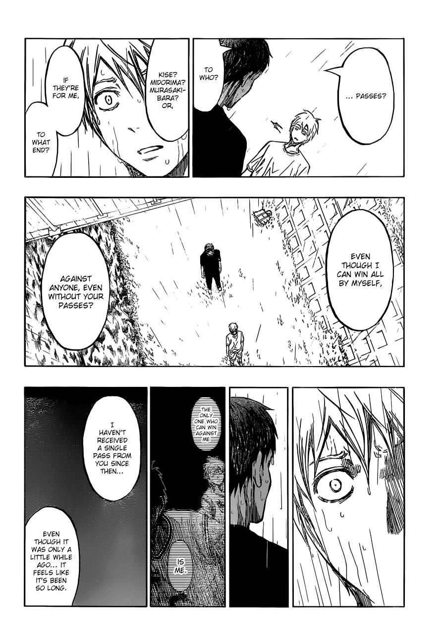 Kuroko no Basket Chapter 220 page 16 - Chapter 220: I've Forgotten