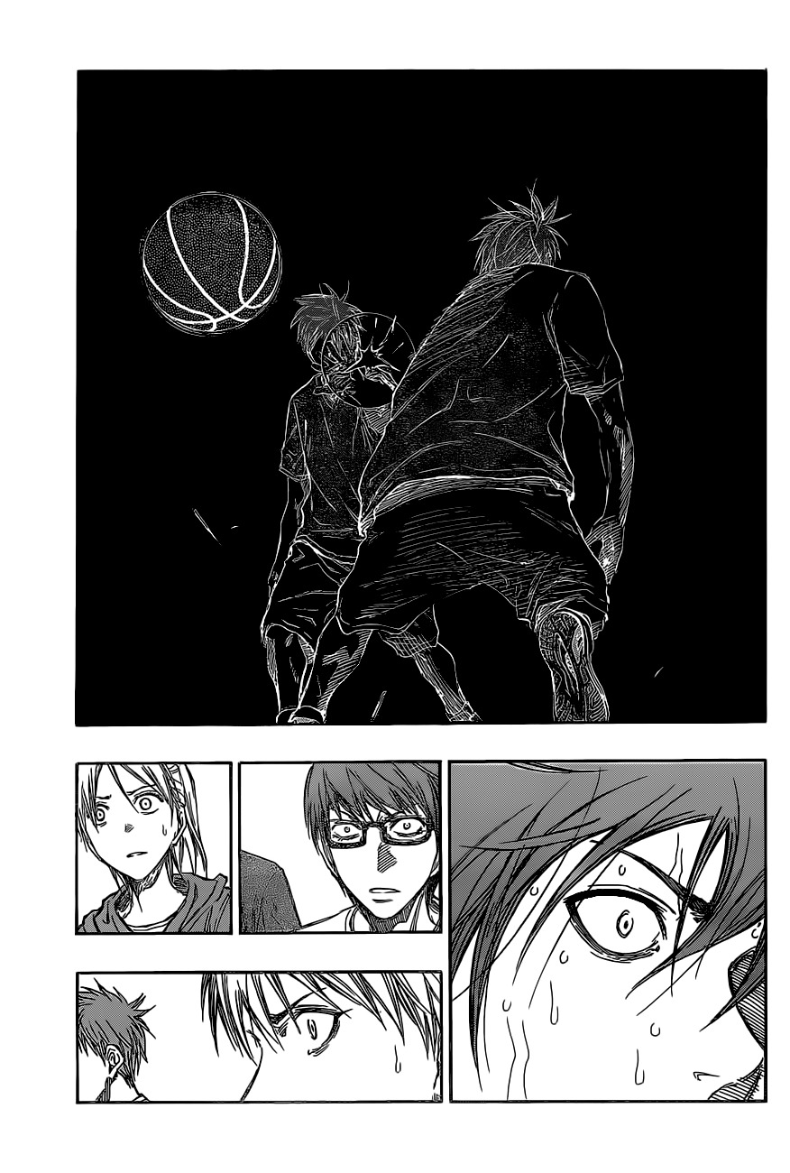 Kuroko no Basket Chapter 221 page 11 - Chapter 221: Te.. Tsu... Ya.