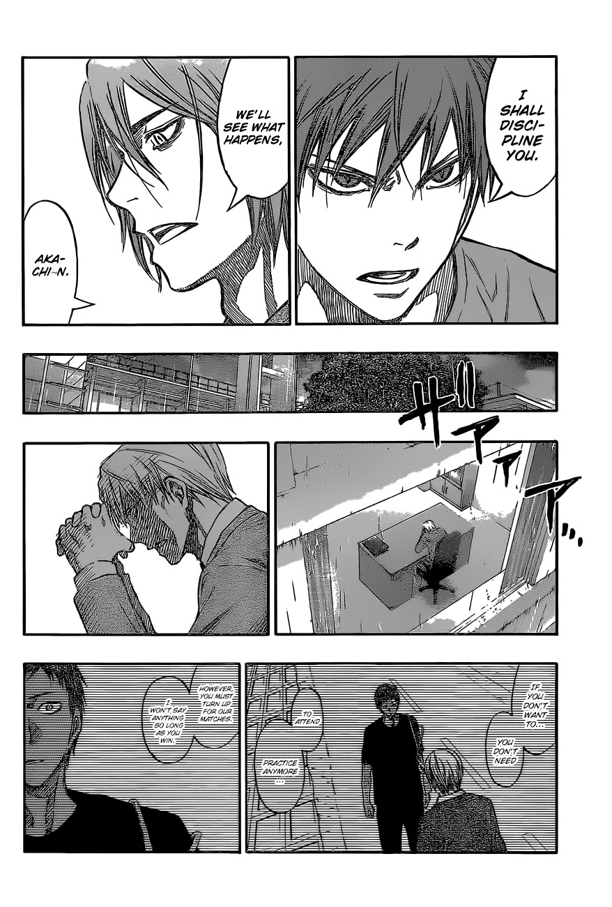 Kuroko no Basket Chapter 221 page 4 - Chapter 221: Te.. Tsu... Ya.
