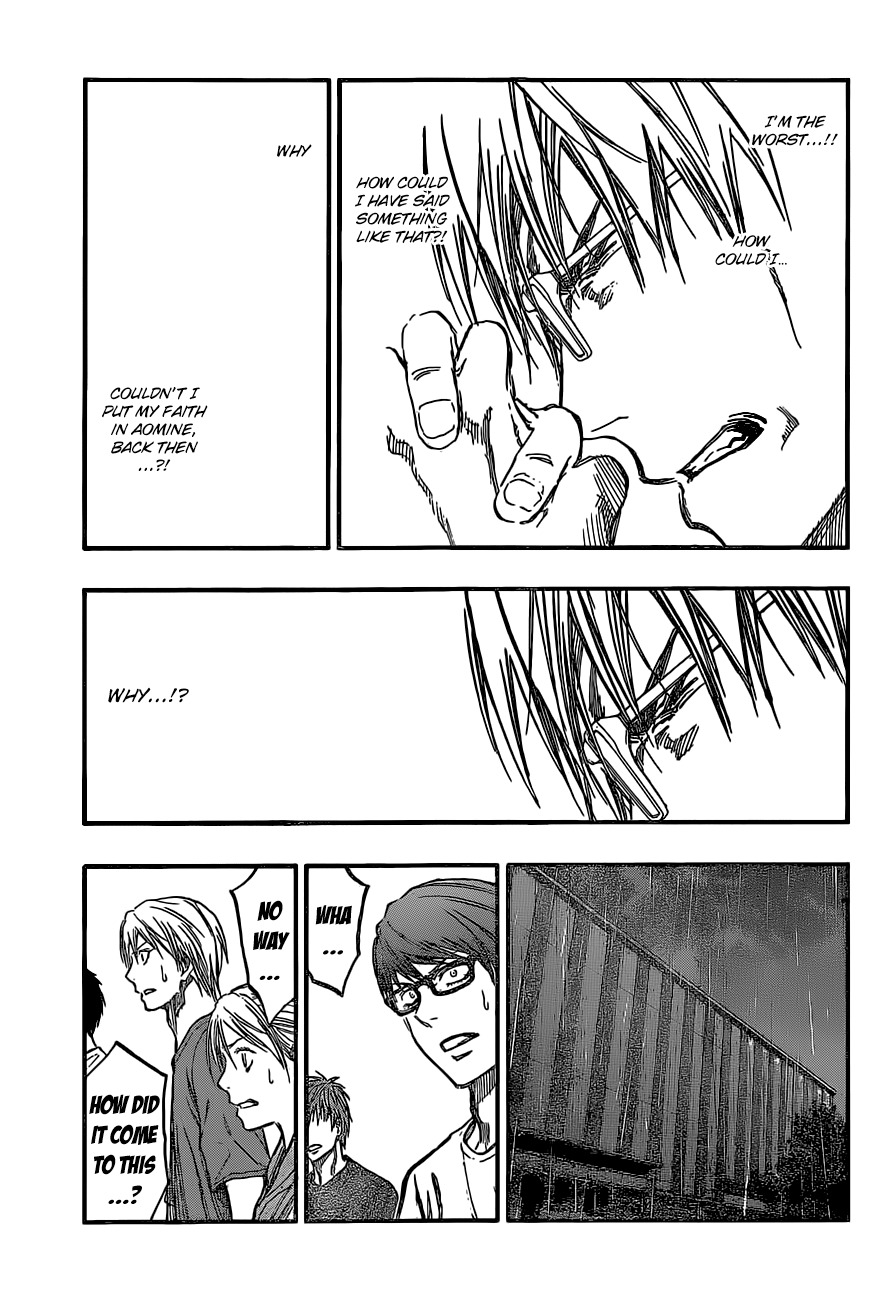 Kuroko no Basket Chapter 221 page 5 - Chapter 221: Te.. Tsu... Ya.