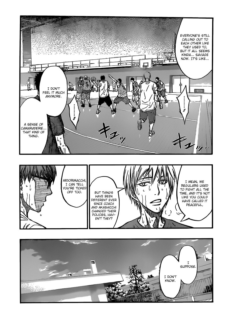Kuroko no Basket Chapter 222 page 11 - Chapter 222: We Should No Longer