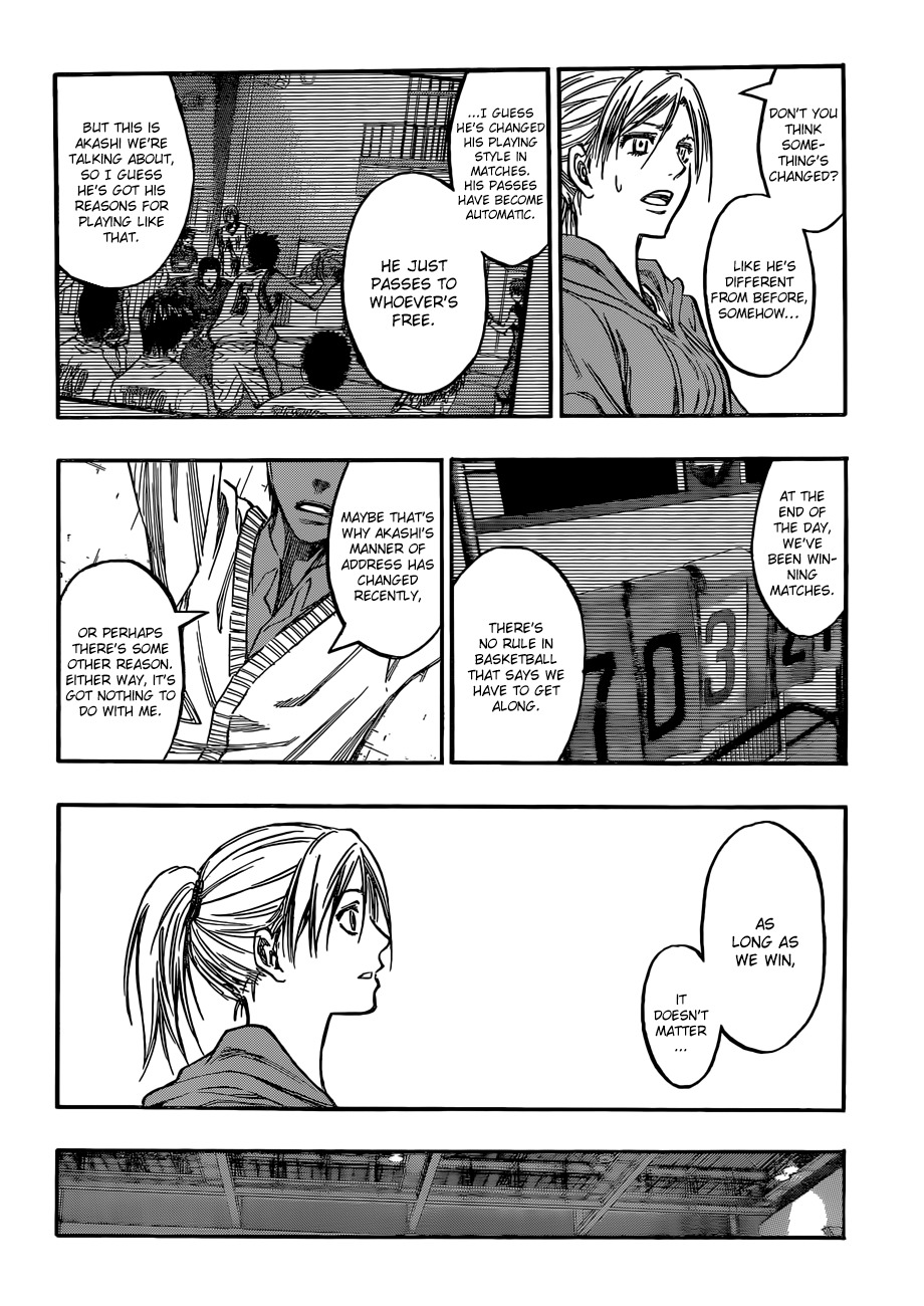 Kuroko no Basket Chapter 222 page 12 - Chapter 222: We Should No Longer