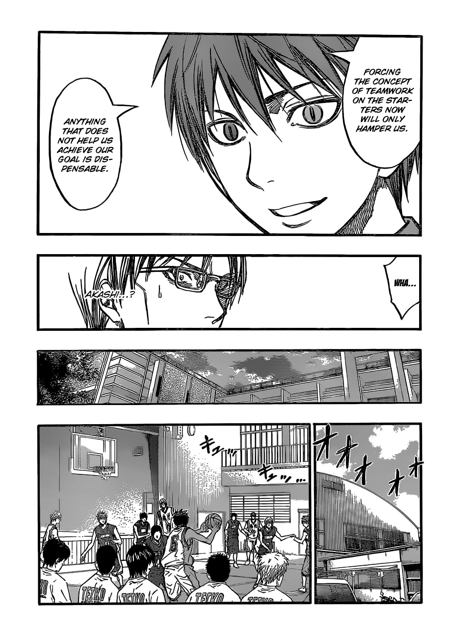 Kuroko no Basket Chapter 222 page 5 - Chapter 222: We Should No Longer