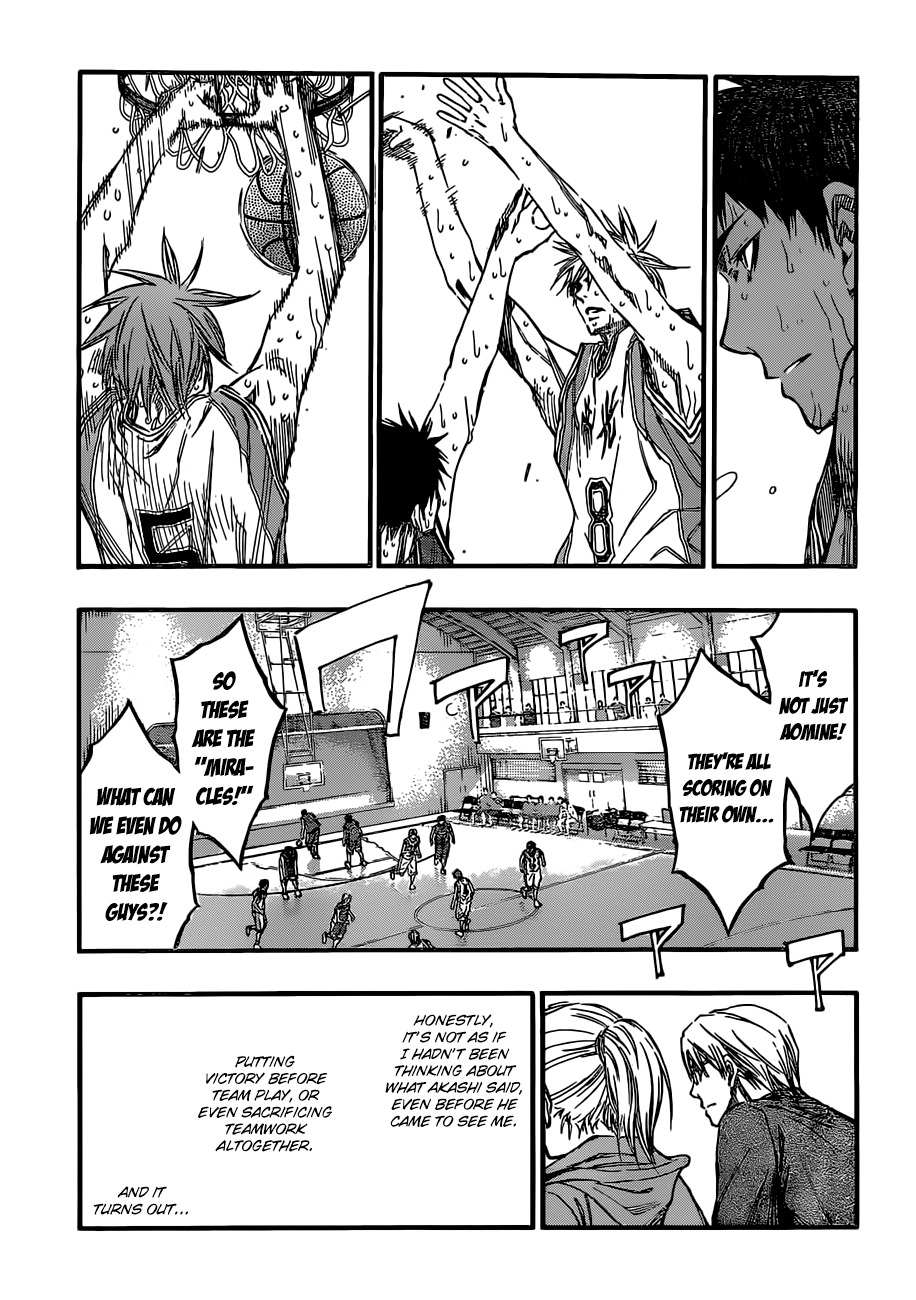 Kuroko no Basket Chapter 222 page 7 - Chapter 222: We Should No Longer