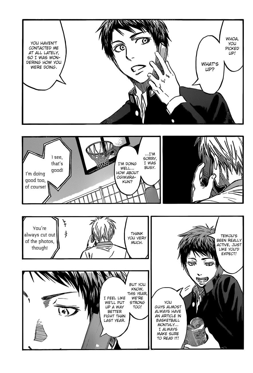 Kuroko no Basket Chapter 223 page 15 - Chapter 223: ...I'm The Worst