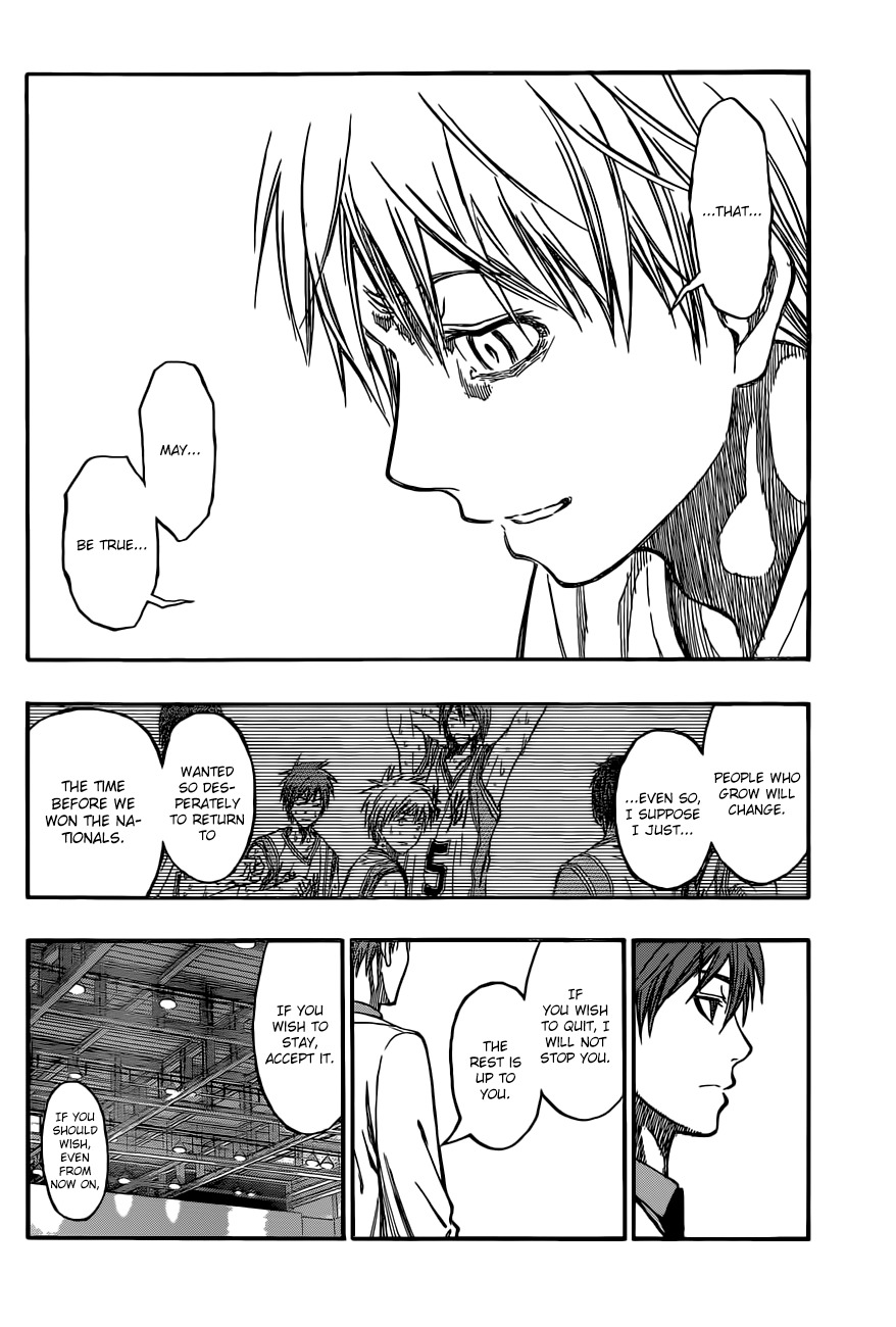 Kuroko no Basket Chapter 223 page 4 - Chapter 223: ...I'm The Worst
