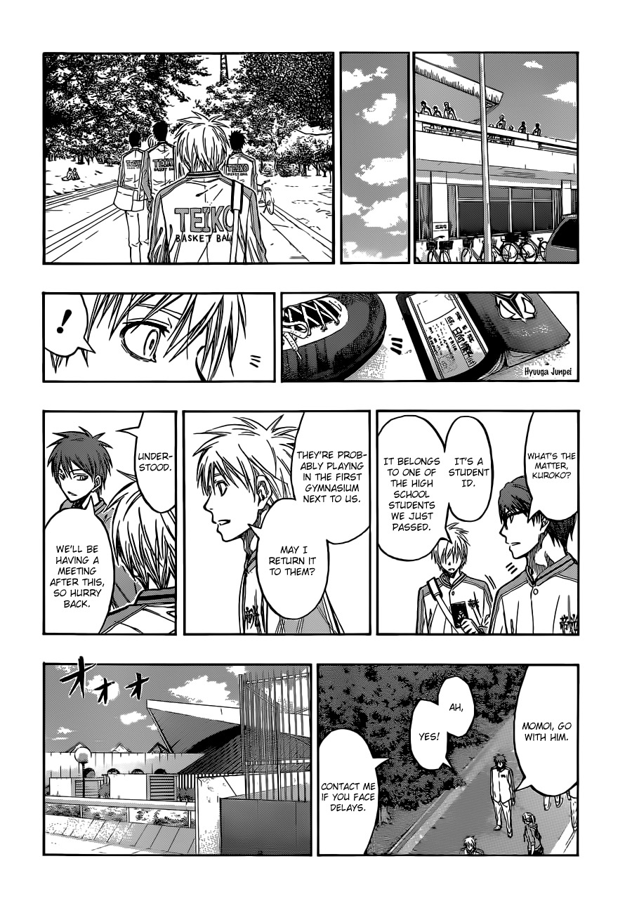 Kuroko no Basket Chapter 224 page 15 - Chapter 224: I'm... Envious