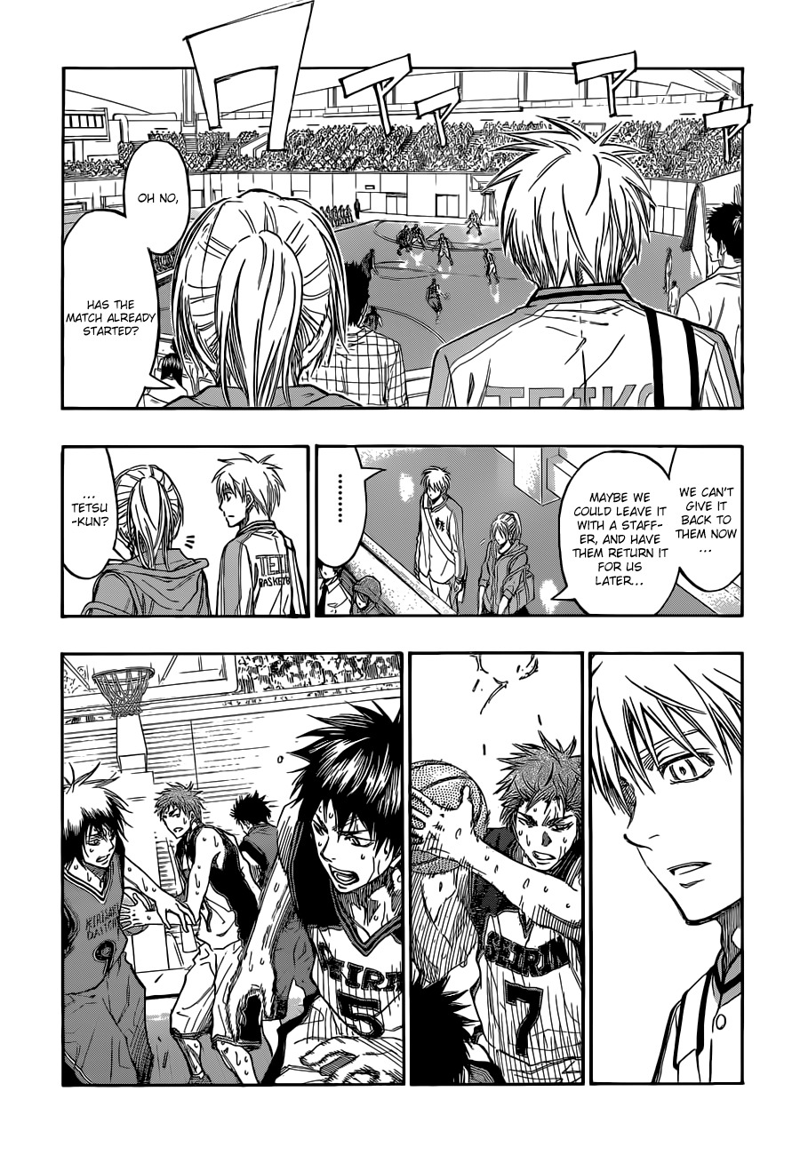 Kuroko no Basket Chapter 224 page 16 - Chapter 224: I'm... Envious