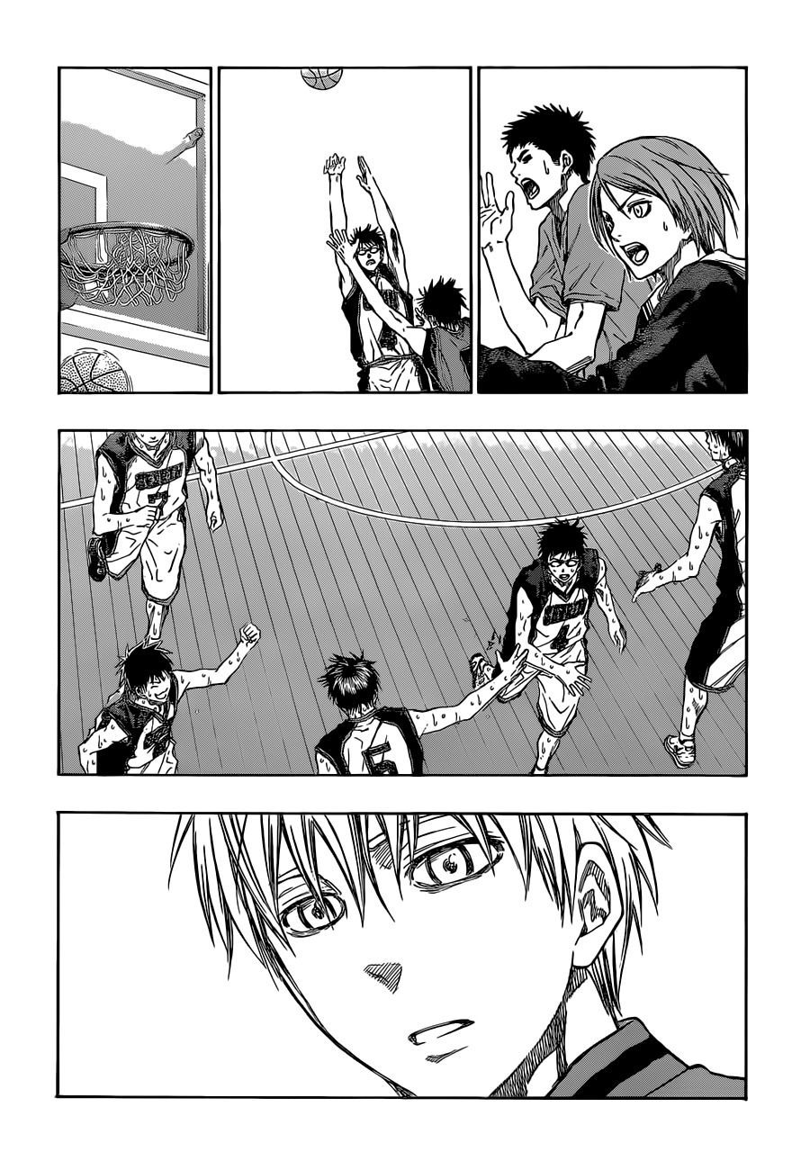 Kuroko no Basket Chapter 224 page 17 - Chapter 224: I'm... Envious
