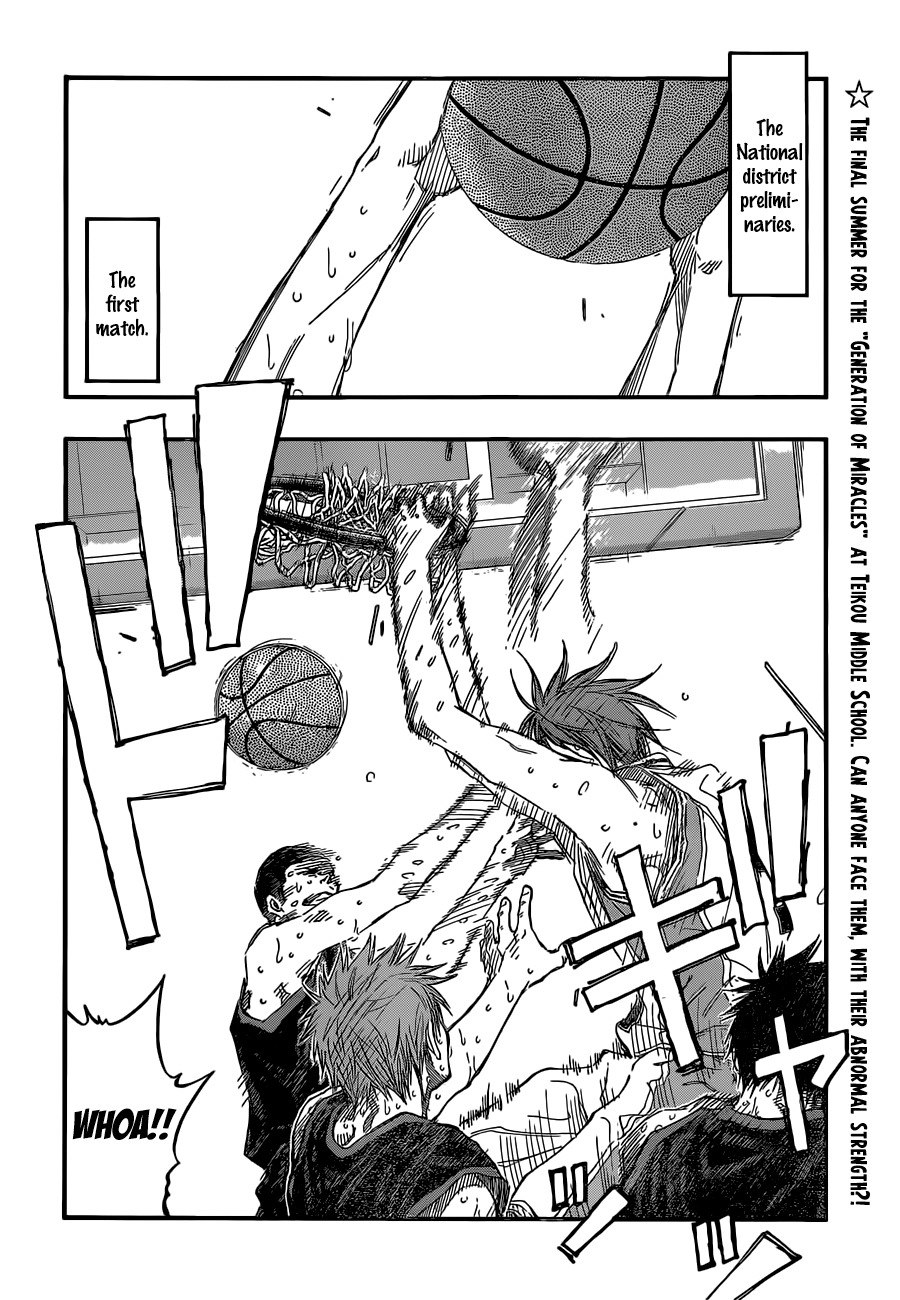 Kuroko no Basket Chapter 224 page 2 - Chapter 224: I'm... Envious