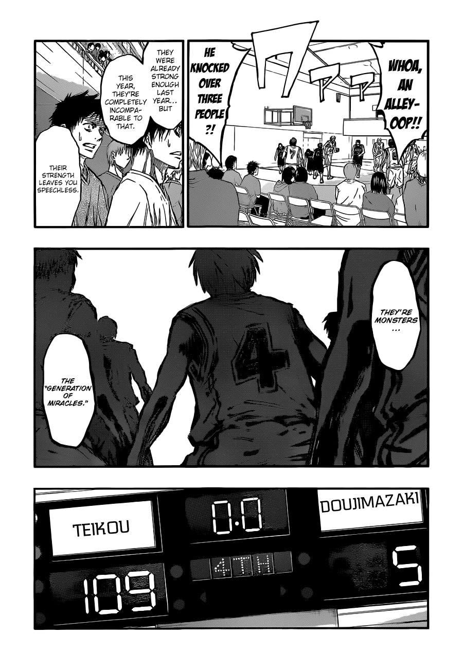 Kuroko no Basket Chapter 224 page 3 - Chapter 224: I'm... Envious