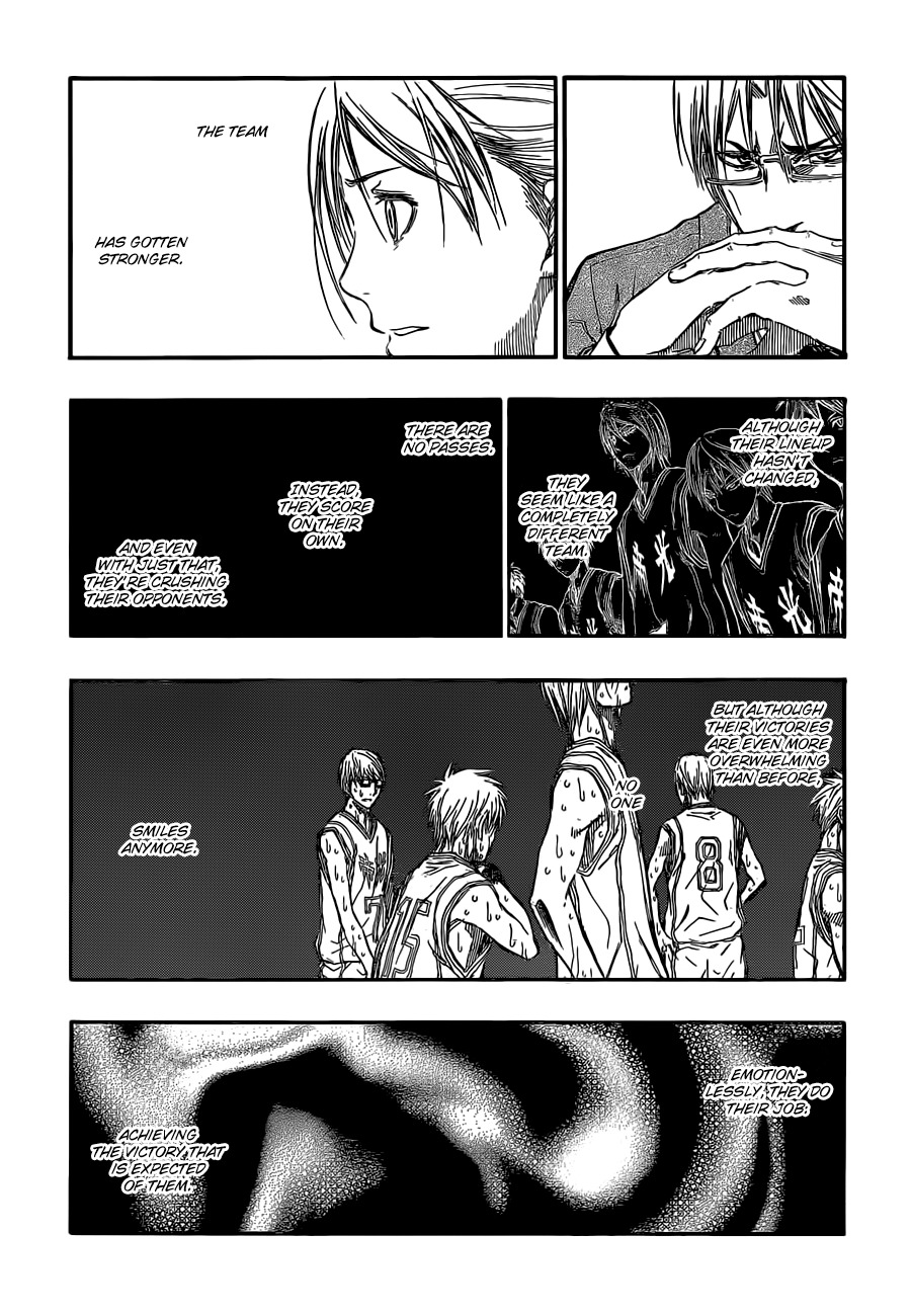 Kuroko no Basket Chapter 224 page 4 - Chapter 224: I'm... Envious