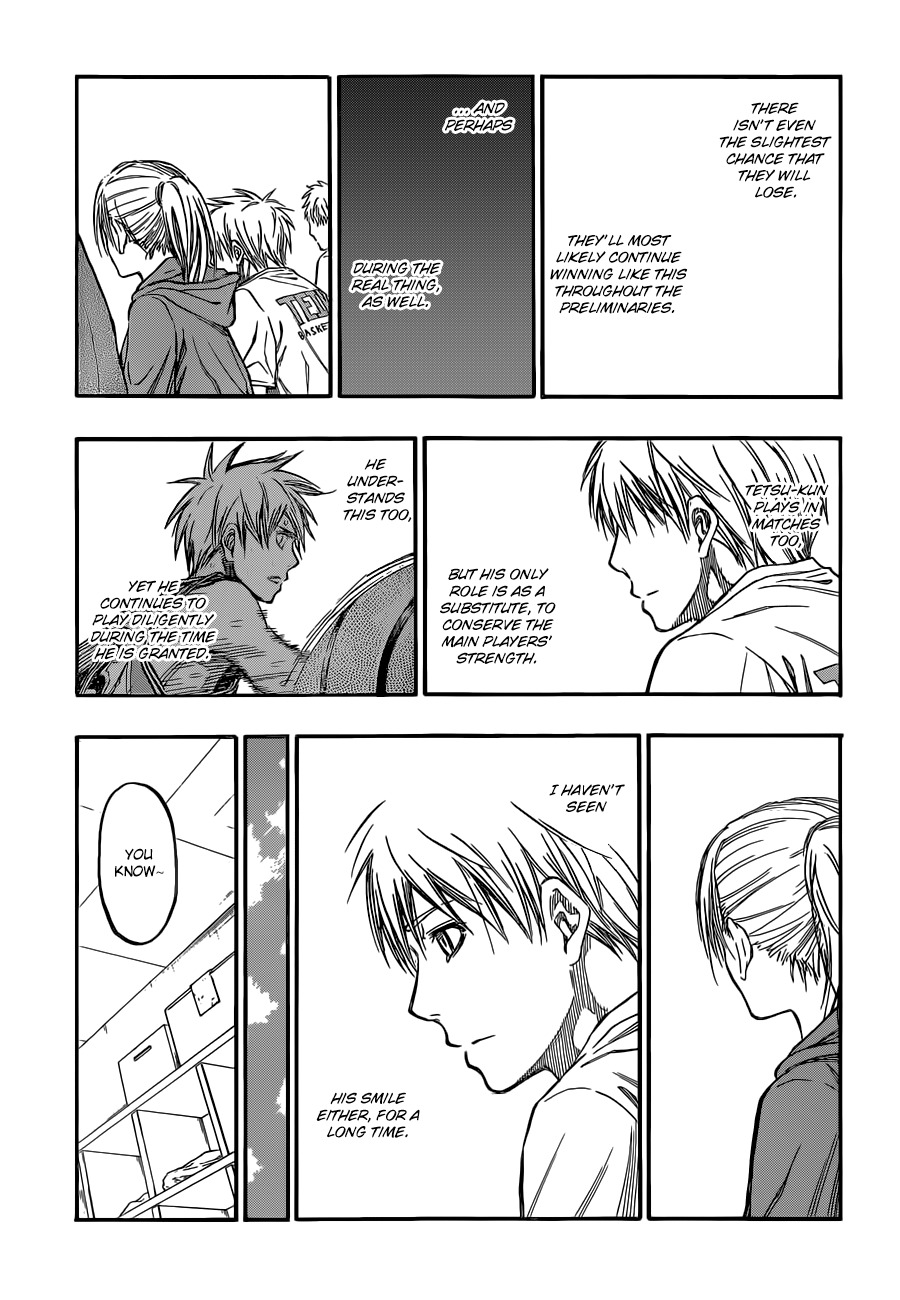 Kuroko no Basket Chapter 224 page 5 - Chapter 224: I'm... Envious