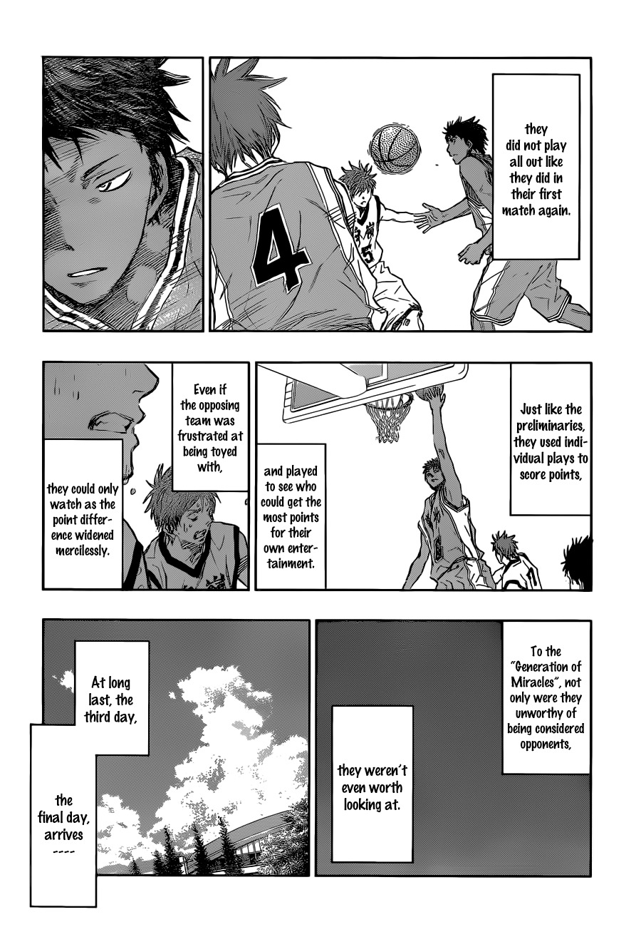 Kuroko no Basket Chapter 225 page 10 - Chapter 225: What Business Do You Have?