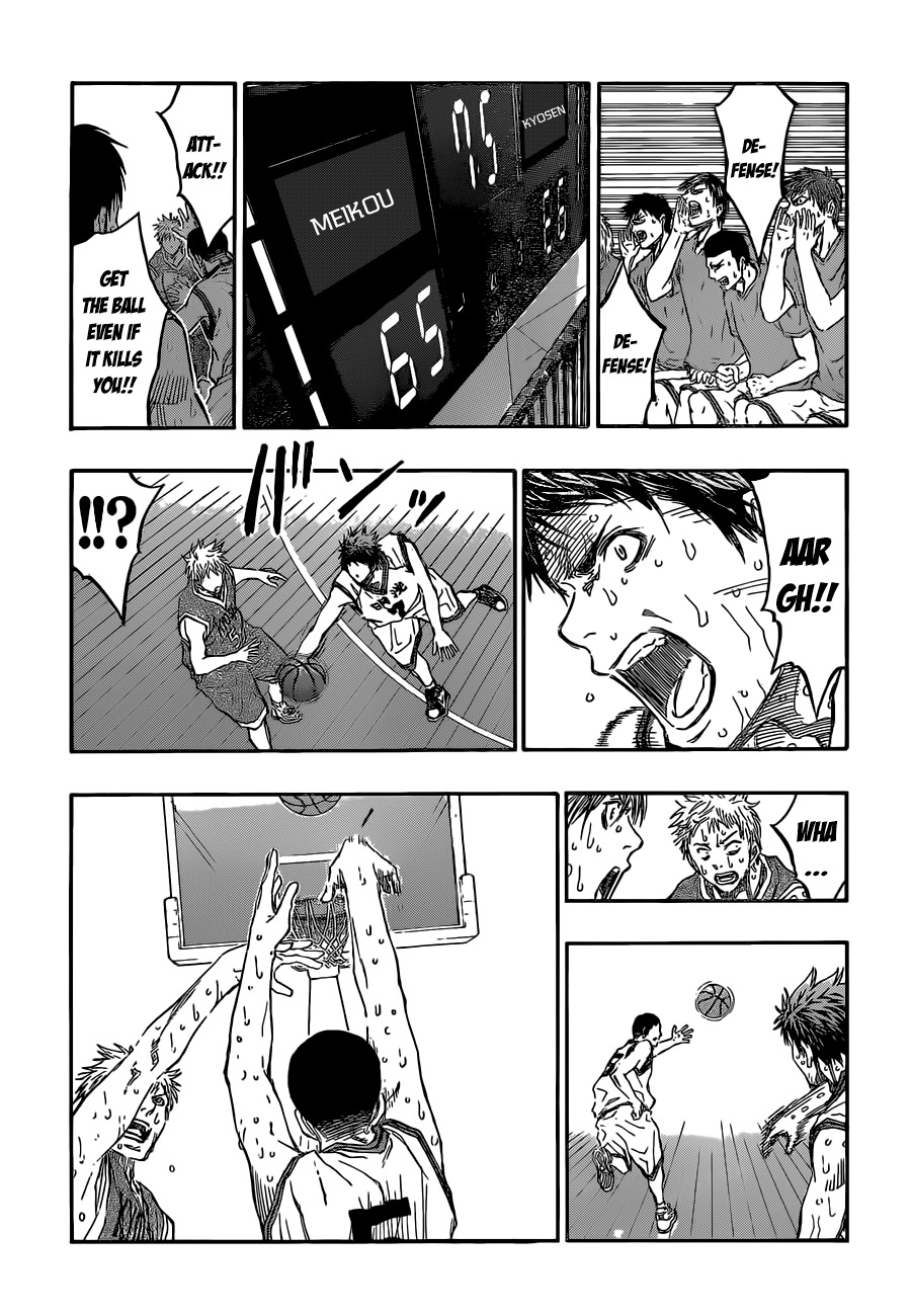 Kuroko no Basket Chapter 225 page 11 - Chapter 225: What Business Do You Have?