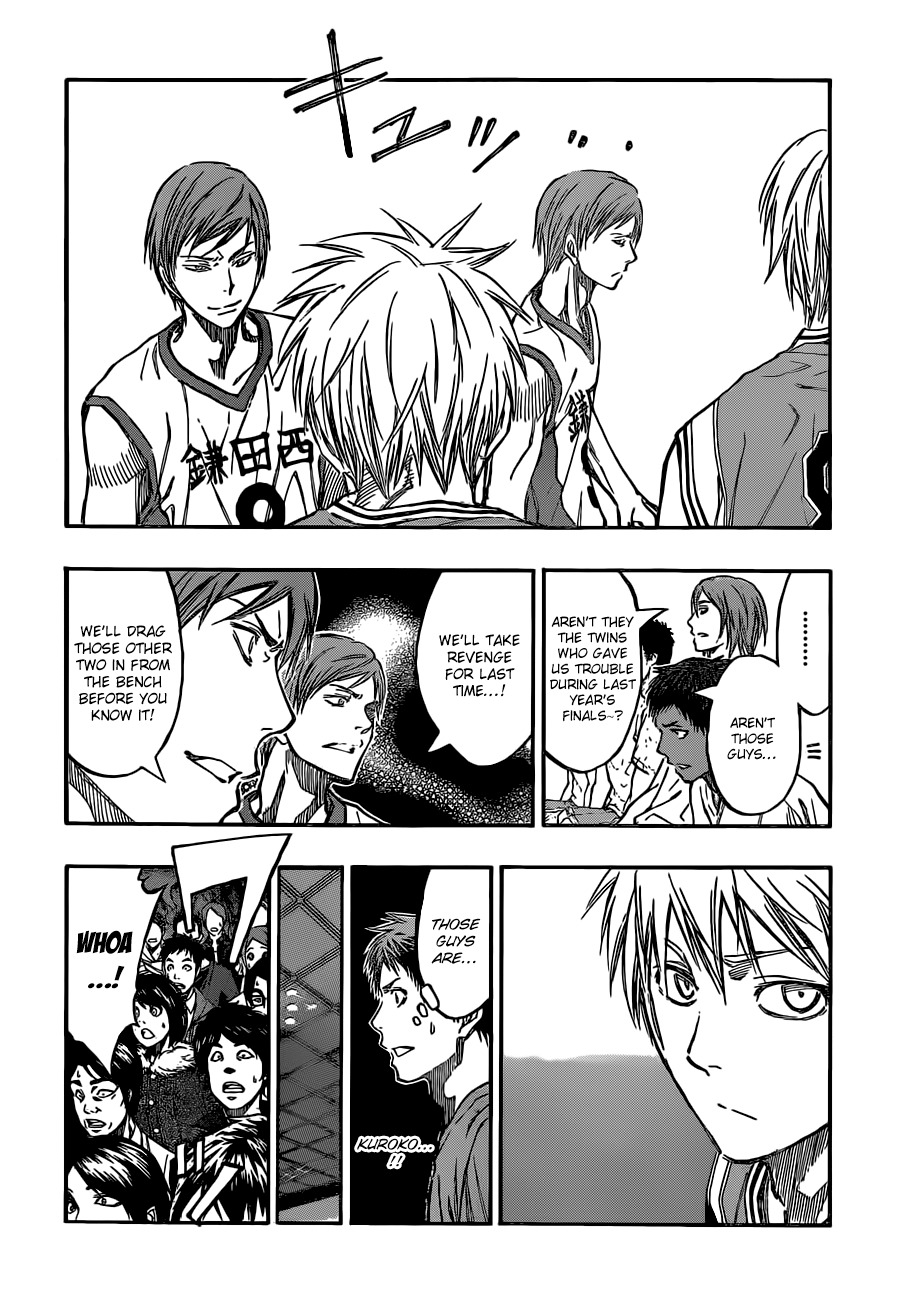 Kuroko no Basket Chapter 225 page 14 - Chapter 225: What Business Do You Have?