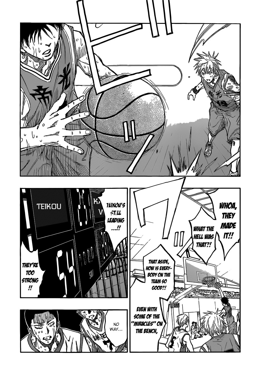 Kuroko no Basket Chapter 225 page 15 - Chapter 225: What Business Do You Have?