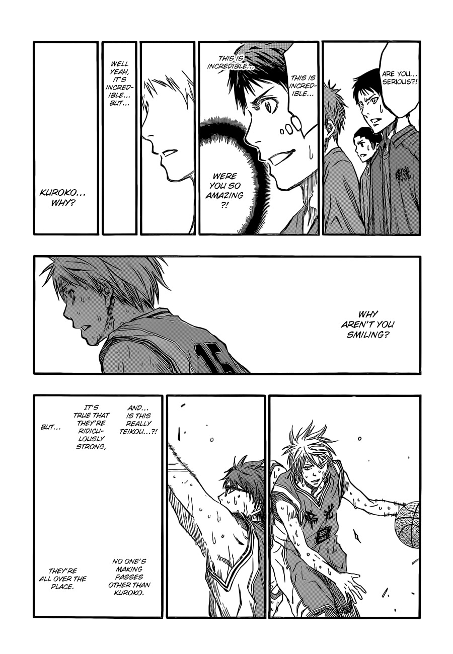 Kuroko no Basket Chapter 225 page 16 - Chapter 225: What Business Do You Have?
