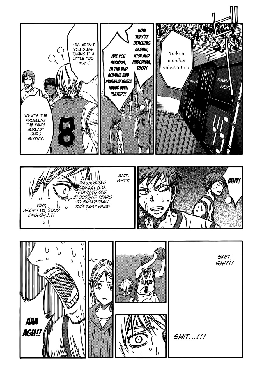 Kuroko no Basket Chapter 225 page 17 - Chapter 225: What Business Do You Have?