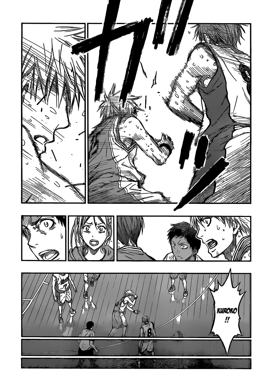 Kuroko no Basket Chapter 225 page 18 - Chapter 225: What Business Do You Have?