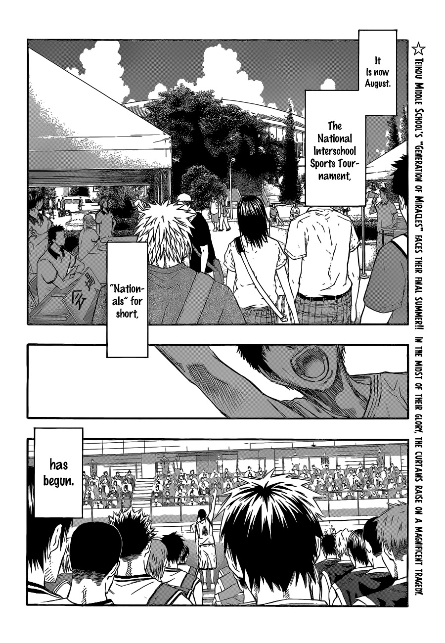 Kuroko no Basket Chapter 225 page 2 - Chapter 225: What Business Do You Have?