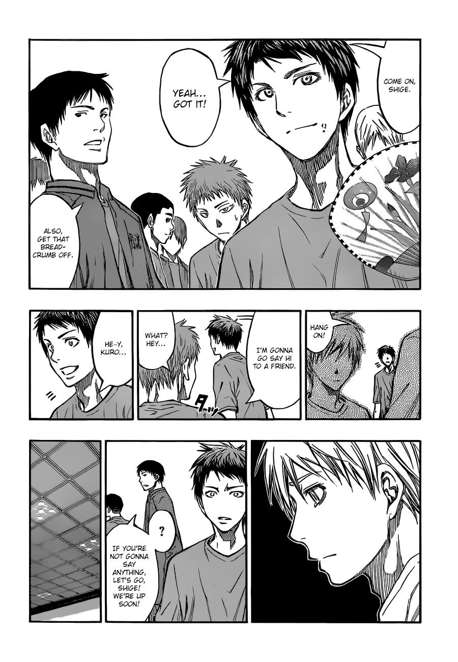 Kuroko no Basket Chapter 225 page 4 - Chapter 225: What Business Do You Have?