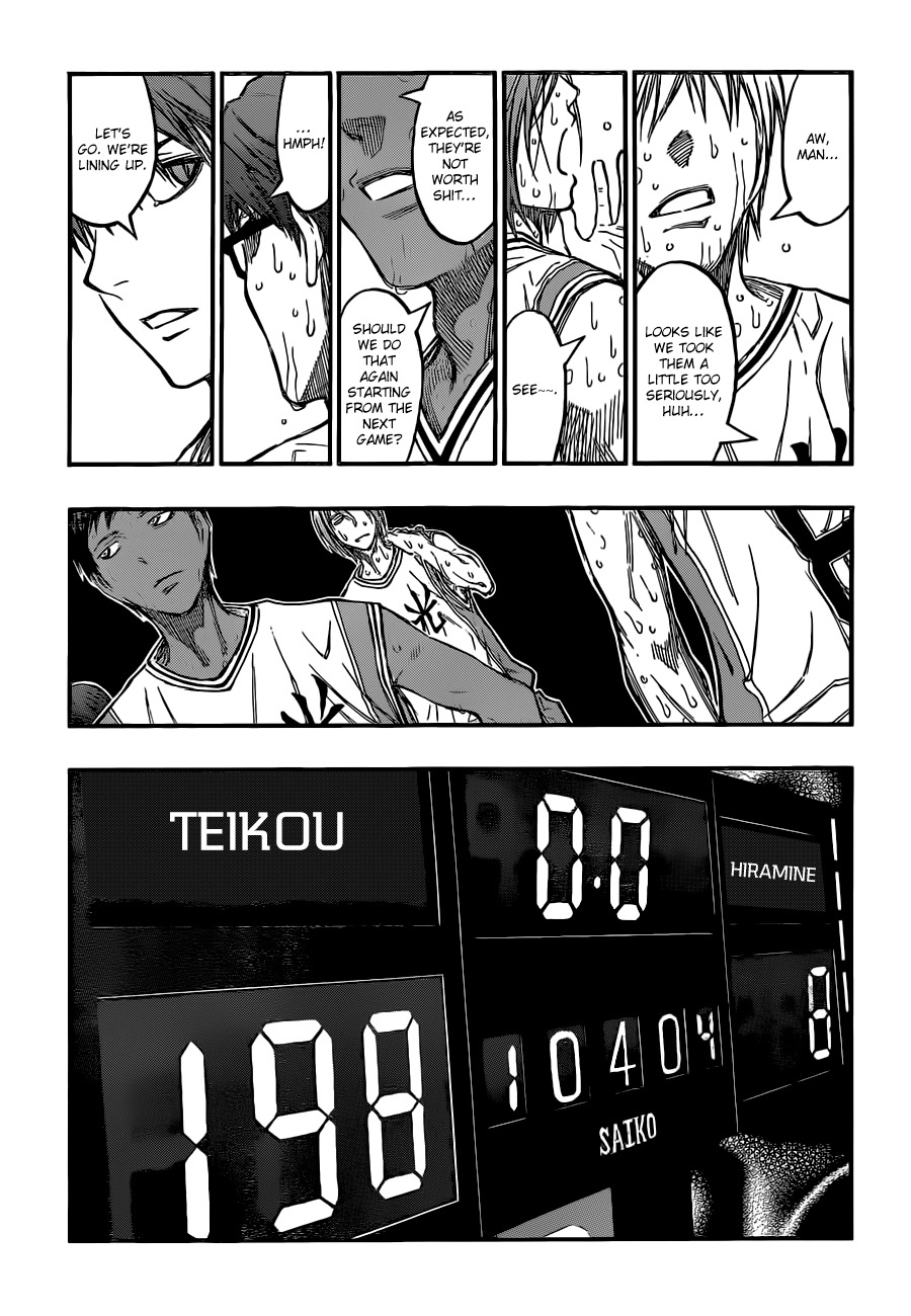 Kuroko no Basket Chapter 225 page 7 - Chapter 225: What Business Do You Have?